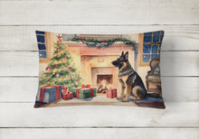 Load image into Gallery viewer, German Shepherd Christmas Fabric Decorative Pillow