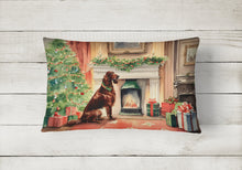 Load image into Gallery viewer, Irish Setter Christmas Fabric Decorative Pillow