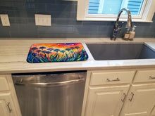 Load image into Gallery viewer, Agapanthus in Color Dish Drying Mat