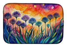 Load image into Gallery viewer, Agapanthus in Color Dish Drying Mat