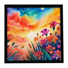 Load image into Gallery viewer, Alstroemerias in Color Framed Metal Print