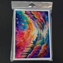 Load image into Gallery viewer, Amaranths in Color Greeting Cards -  Blank Note Cards – 8-Pack of Artist-Designed Cards with Envelopes