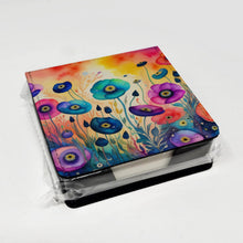 Load image into Gallery viewer, Anemones in Color PU Leather Note Paper Holder