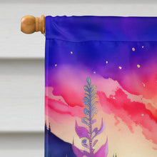 Load image into Gallery viewer, Annual Larkspur in Color House Flag