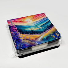 Load image into Gallery viewer, Annual Larkspur in Color PU Leather Note Paper Holder