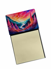 Load image into Gallery viewer, Astilbe in Color Sticky Note Holder- Refiilable Desk Accessory Note Pad