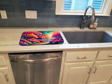 Load image into Gallery viewer, Azaleas in Color Dish Drying Mat