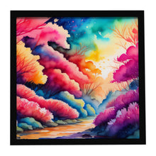 Load image into Gallery viewer, Azaleas in Color Framed Metal Print