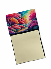 Load image into Gallery viewer, Azaleas in Color Sticky Note Holder- Refiilable Desk Accessory Note Pad