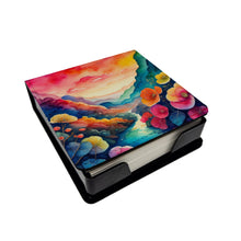 Load image into Gallery viewer, Begonias in Color PU Leather Note Paper Holder