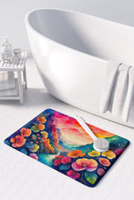 Load image into Gallery viewer, Begonias in Color Memory Foam Kitchen Mat