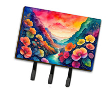 Load image into Gallery viewer, Begonias in Color Leash or Key Holder