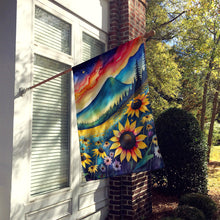 Load image into Gallery viewer, Black-eyed Susans in Color House Flag