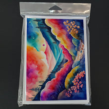 Load image into Gallery viewer, Brunia in Color Greeting Cards -  Blank Note Cards – 8-Pack of Artist-Designed Cards with Envelopes
