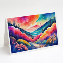 Load image into Gallery viewer, Brunia in Color Greeting Cards -  Blank Note Cards – 8-Pack of Artist-Designed Cards with Envelopes