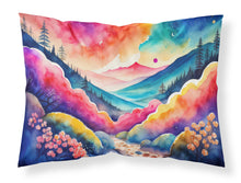 Load image into Gallery viewer, Brunia in Color Fabric Standard Pillowcase – Artistic Decorative Front, White Back