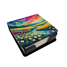 Load image into Gallery viewer, Buttercups in Color PU Leather Note Paper Holder