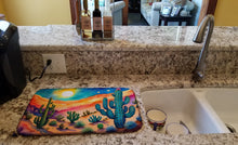 Load image into Gallery viewer, Cactus in Color Dish Drying Mat
