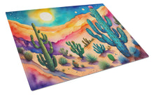 Load image into Gallery viewer, Cactus in Color Glass Cutting Boards – Durable, Decorative Kitchen Art Large
