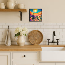 Load image into Gallery viewer, Cactus in Color Framed Metal Print