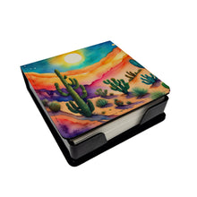 Load image into Gallery viewer, Cactus in Color PU Leather Note Paper Holder