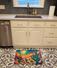 Load image into Gallery viewer, Cactus in Color Memory Foam Kitchen Mat