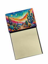 Load image into Gallery viewer, Cactus in Color Sticky Note Holder- Refiilable Desk Accessory Note Pad