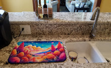 Load image into Gallery viewer, Celosia in Color Dish Drying Mat