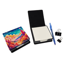 Load image into Gallery viewer, Celosia in Color PU Leather Note Paper Holder