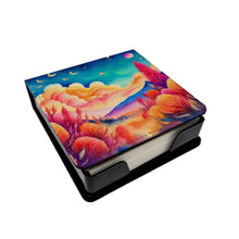 Load image into Gallery viewer, Celosia in Color PU Leather Note Paper Holder