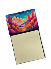 Load image into Gallery viewer, Celosia in Color Sticky Note Holder- Refiilable Desk Accessory Note Pad