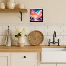 Load image into Gallery viewer, Cherry Blossom in Color Framed Metal Print