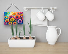 Load image into Gallery viewer, Chrysanthemums in Color Wall or Door Hanging Prints