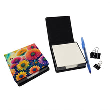 Load image into Gallery viewer, Chrysanthemums in Color PU Leather Note Paper Holder