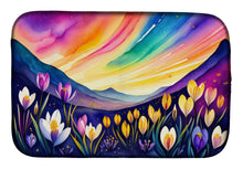 Load image into Gallery viewer, Crocus in Color Dish Drying Mat