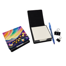 Load image into Gallery viewer, Crocus in Color PU Leather Note Paper Holder