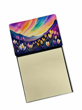 Load image into Gallery viewer, Crocus in Color Sticky Note Holder- Refiilable Desk Accessory Note Pad