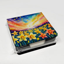 Load image into Gallery viewer, Daffodils in Color PU Leather Note Paper Holder