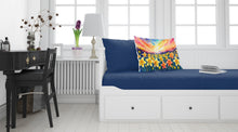 Load image into Gallery viewer, Daffodils in Color Fabric Standard Pillowcase – Artistic Decorative Front, White Back