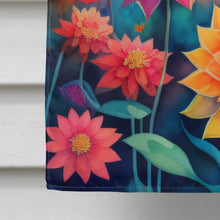 Load image into Gallery viewer, Dahlias in Color House Flag