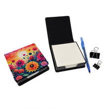 Load image into Gallery viewer, Dahlias in Color PU Leather Note Paper Holder