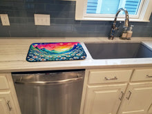 Load image into Gallery viewer, Daisies in Color Dish Drying Mat