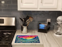 Load image into Gallery viewer, Daisies in Color Glass Cutting Boards – Durable, Decorative Kitchen Art Large