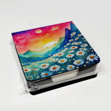 Load image into Gallery viewer, Daisies in Color PU Leather Note Paper Holder