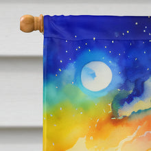 Load image into Gallery viewer, Delphinium in Color House Flag
