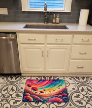 Load image into Gallery viewer, Dianthus in Color Memory Foam Kitchen Mat