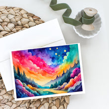 Load image into Gallery viewer, Dusty Miller in Color Greeting Cards -  Blank Note Cards – 8-Pack of Artist-Designed Cards with Envelopes