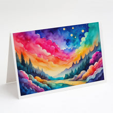 Load image into Gallery viewer, Dusty Miller in Color Greeting Cards -  Blank Note Cards – 8-Pack of Artist-Designed Cards with Envelopes