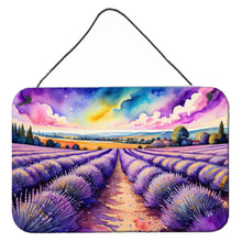 Load image into Gallery viewer, English Lavender in Color Wall or Door Hanging Prints