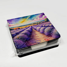 Load image into Gallery viewer, English Lavender in Color PU Leather Note Paper Holder